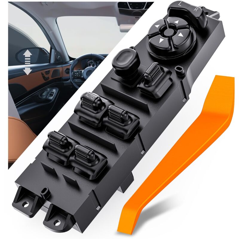 Convient pour les vitres électriques à interrupteur principal Dodge Ram 68171680AB