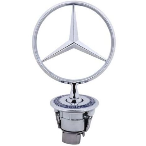Convient pour Mercedes-Benz tête de blé carrée marque couverture d'avion carréeW124 W202 W203 W208 W210/44mm