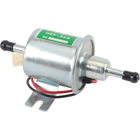 Convient pour pompe à carburant électrique 12 V Pompe à carburant diesel basse pression universelle 2,5-4 psi 12 volts HEP-02A