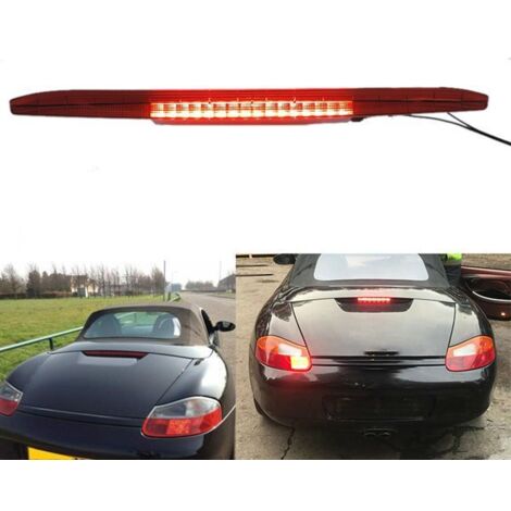 Convient pour Porsche Boxster 986 voiture feu arrière de freinage haut voyant d'avertissement LY307-1