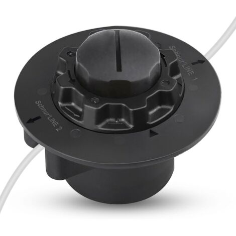 Convient pour tête C5-2 pour débroussailleuse STIHL FS40, FS45, FS46, FS50, FSE60, tête de coupe JRISBO Autocut C 5-2, bobine, pièces de rechange, accessoires pour tête de coupe C5.2 (1 paquet)