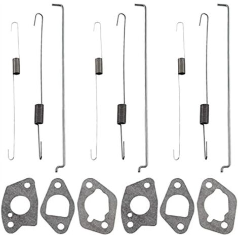 Convient pour un ensemble de 3 régulateurs de vitesse avec ressort de rappel pour moteurs Honda GX120 GX140 GX160 GX200 Lifan 168f 5,5 ch 6,5 ch et générateurs chinois