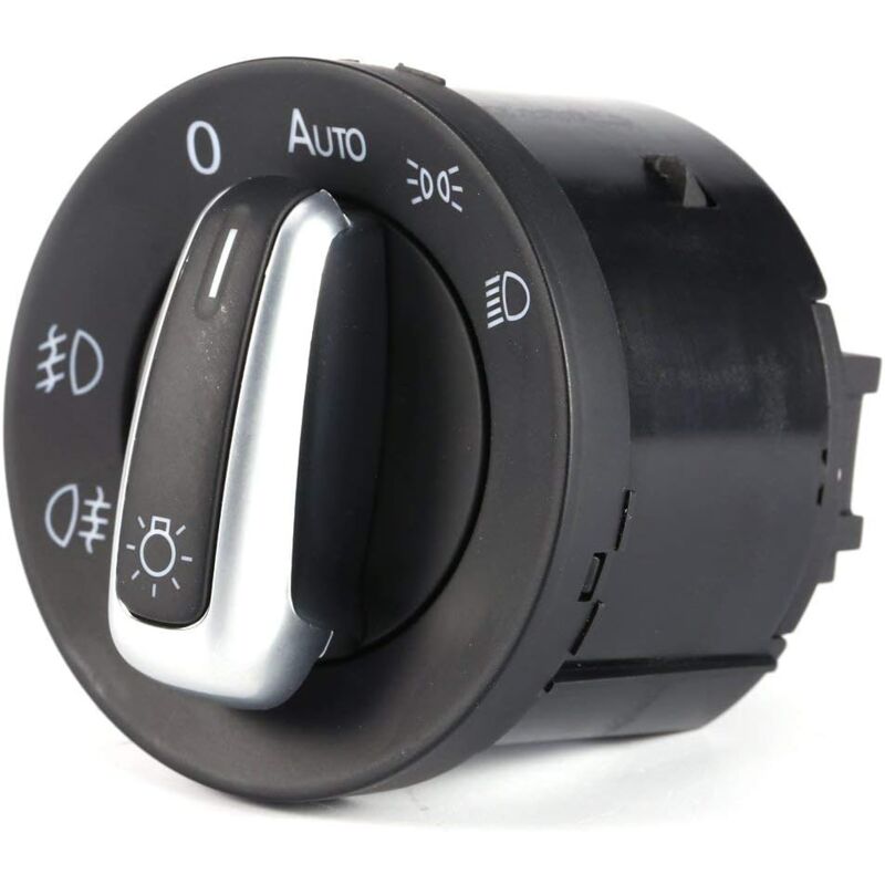 Convient pour voiture Chrome/Volkswagen/interrupteur de phare automatique/Touran Tiguan Sagitar Gao6 Magotan 5ND941431B