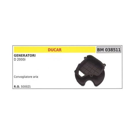 Convogliatore aria DUCAR per generatore D 2000i
