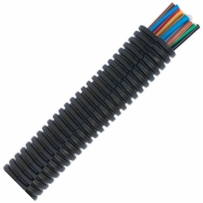 CTS1710 Convoluted Cable Sleeving Split Ø17-21mm 10m - Sealey
