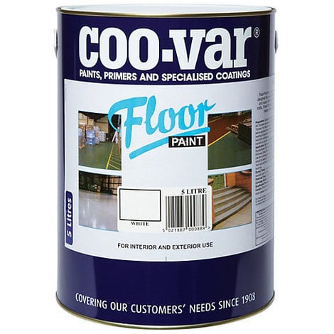 Coo-Var Floor Paint 5L (select colour)
