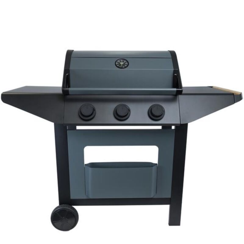 Cookingbox - Barbecue gaz sur pied 3 feux - Cook'in Garden - AM253T
