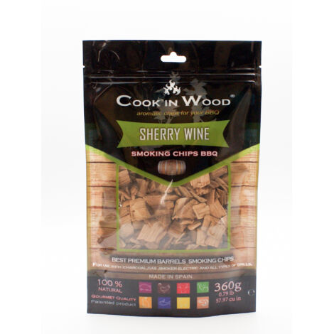 Cook In Wood - Virutas de Ahumado de Barrica de Roble de Sherry - 360g
