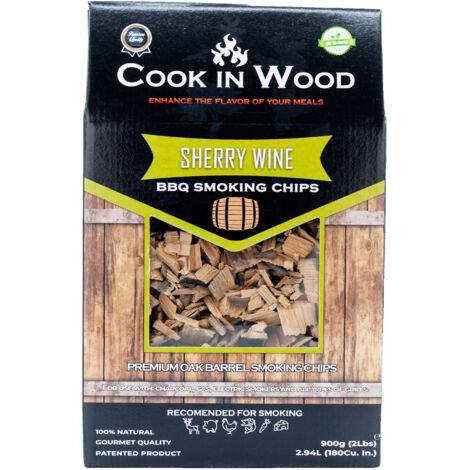 Cook In Wood - Virutas de Ahumado de Barrica de Roble de Sherry - 900g