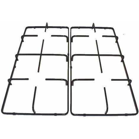 main image of "Cooker Gas Hob Pan Support Stand 230mm x 475mm Pack of 2"