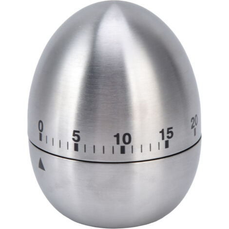 Cooking Timer Egg Shaped Clear Scale Design Manual Mechanical 60 Minutes Kitchen Baking Timing Reminder