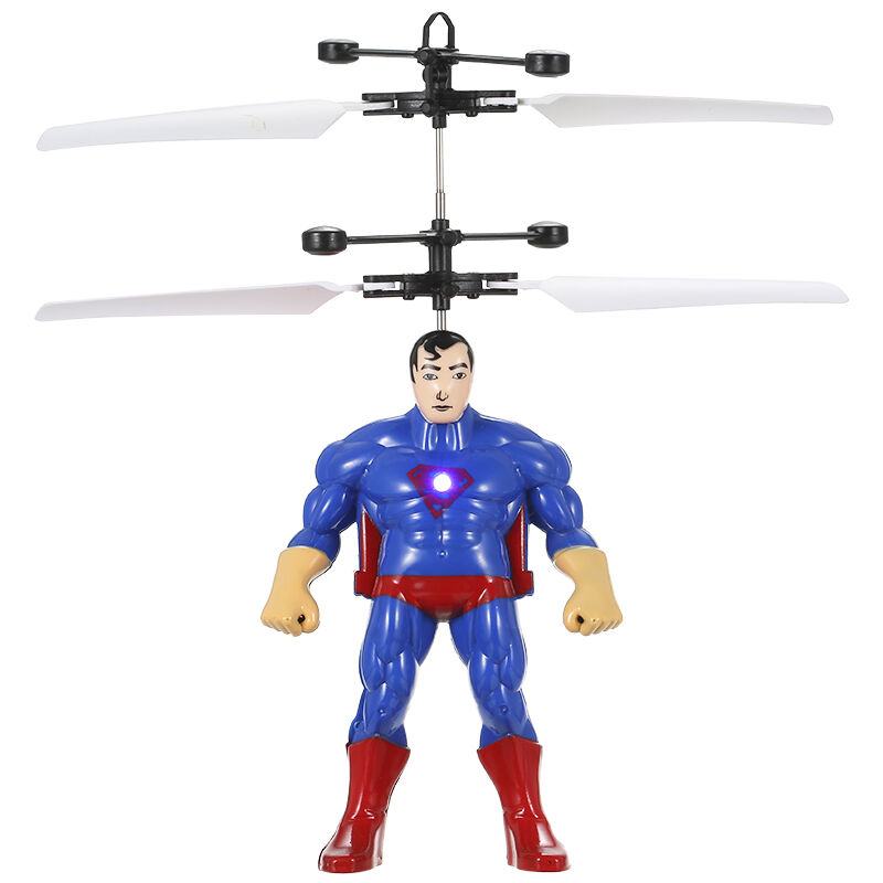 

Cool Flying Cartoon Figure basado en bola electrica Helicoptero de induccion infrarroja Juguete Drone Lampara Niños Juguetes Estilo 2, 2 #