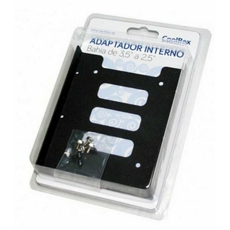 

Adaptador Metálico para Disco Duro 2.5' a 3.5' COO-AB3525M - Coolbox