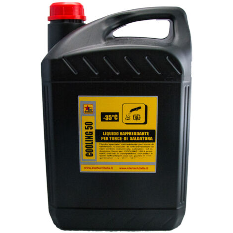 COOLING 50 tanica liquido raffreddante torce e circuiti di raffreddamento 5 Lt