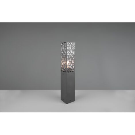 Cooper Anthrazit Außenmast IP44 Trio H60 cm Beleuchtung
