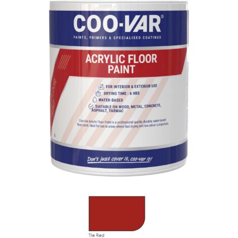 Exterior floor paint
