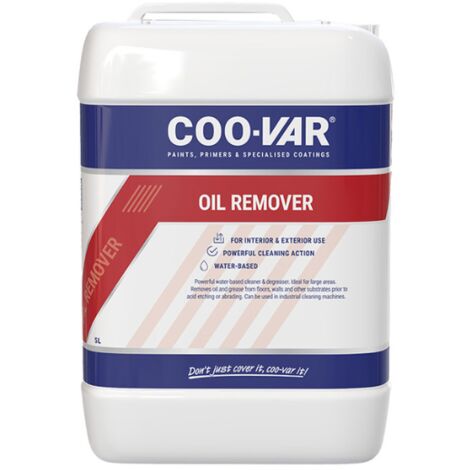 CooVar Water Based Oil Remover - 5 Litre