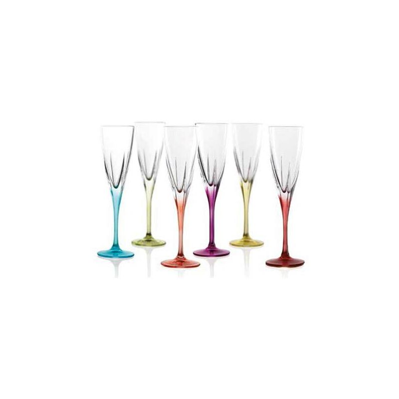 

Copa color fusion (6 piezas) cava-17 cl