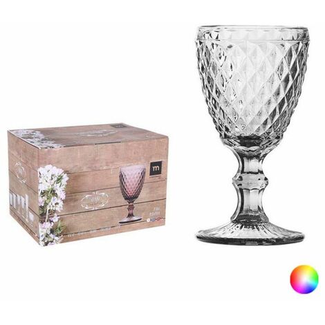 Copa La Mediterránea Sidari Cristal (350 ml) Morado 8435476218840 S2203843 La Mediterránea