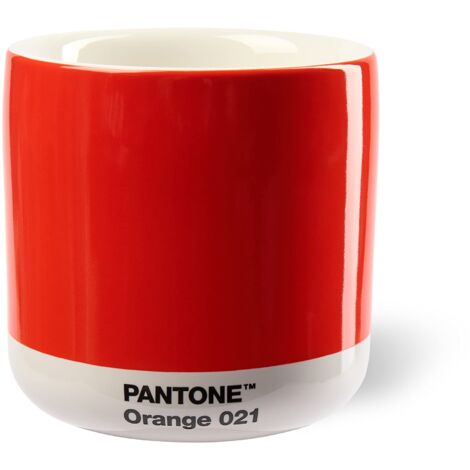 Copenhagen design Pantone Latte Thermo Cup, Orange, One Size