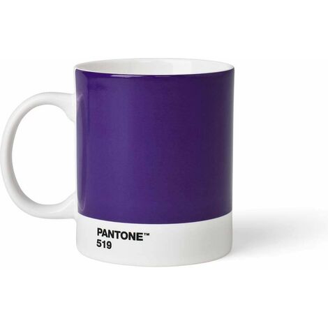Copenhagen design Pantone Tazza in Porcellana, Viola (Violet 519), 1 unità (Confezione da 1)