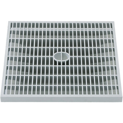 Coperchio a griglia 55 x 55 cm per pozzetto