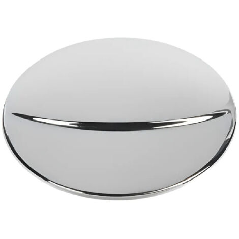 NICOLL Coperchio ABS cromato D.110, per coperchio di scarico Turboflow D.90