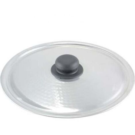 Coperchio Alluminio cm 32 con Pomello Nero