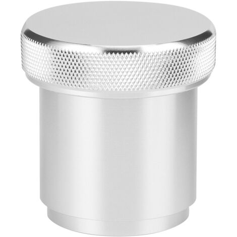 Coperchio del serbatoio dell'acqua del carburante in lega di alluminio Saldare sul tappo del collo di riempimento Diametro interno da 1,5 pollici Parti modificate per auto Argento