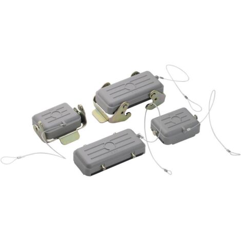 Coperchio di protezione con 4 bulloni per incasso, a zoccolo, connettore, cordoncino con capicorda serie H-B 16 H-B 16
