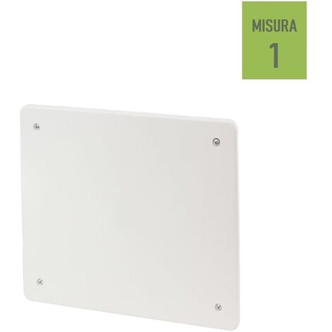 Coperchio di ricambio 92x92 misura 1 quadrato per scatola cassetta di derivazione da incasso con viti