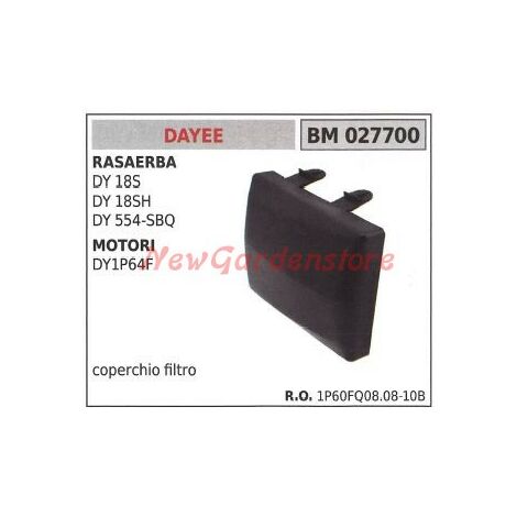 Coperchio filtro aria DAYEE per rasaerba DY 18S e motori DY1P64F 027700