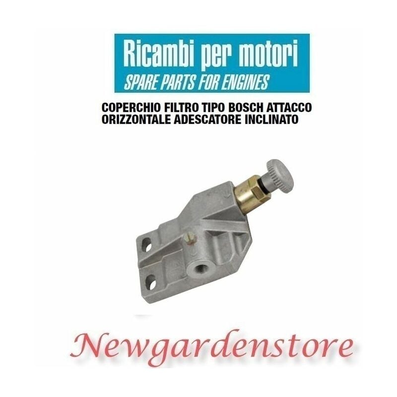 Coperchio filtro BOSCH orizzontale adescatore inclinato 11801 filetto M14x1,5