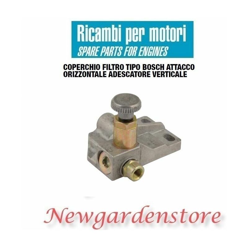 Coperchio filtro BOSCH orizzontale adescatore verticale 11802 filetto M14x1,5