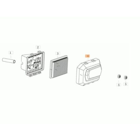 COPERCHIO FILTRO ORIGINALE EMAK L66151557