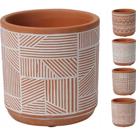 Coperchio in ceramica per vaso in terracotta da 11 cm