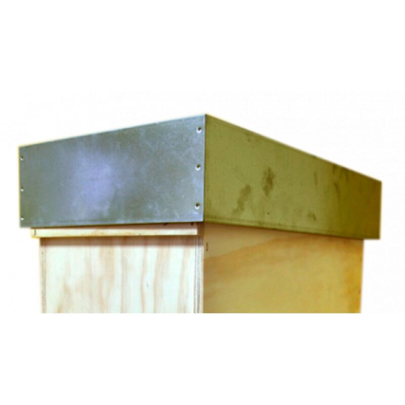 Coperchio in lamiera puntata per arnia da 8 telaini