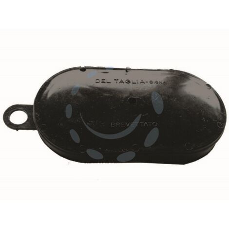 COPERCHIO OVALE NERO PER POMPE TOSCA E SFIDA