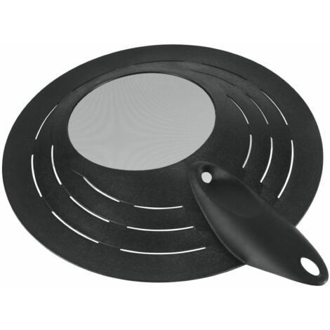 Coperchio Paraschizzi Rete Inox Corpo Nylon Cm 31 - Metaltex