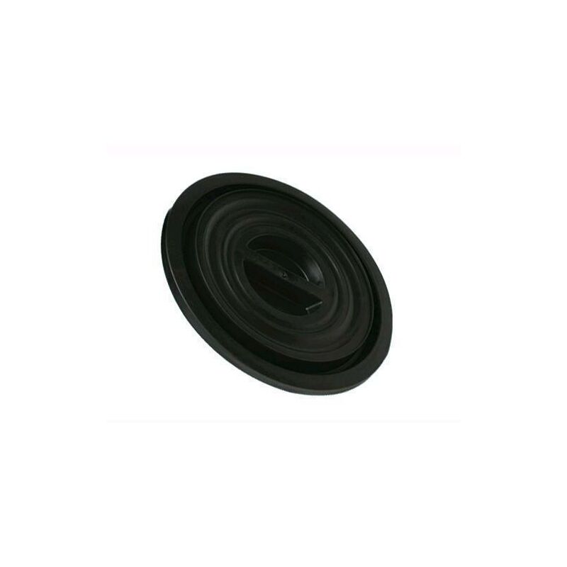 ICS - coperchio per bidone in plastica nero lt 50 lt 75 lt 100 (29418V) lt 75 (29419)