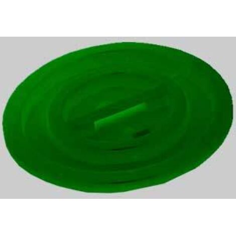 Coperchio per bidone per rifiuti verde 100 lt