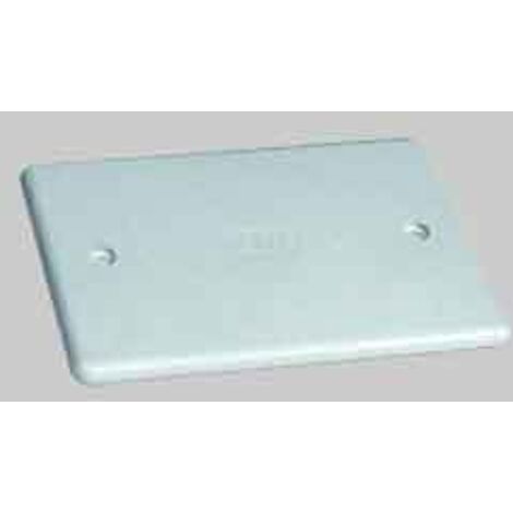 Coperchio per cassetta porta apparecchi 3 moduli 113x74 mm