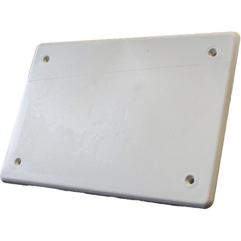 Coperchio per cassette di derivazione da incasso, 154x98 mm, ideale per protezione e copertura di impianti elettrici, PT04