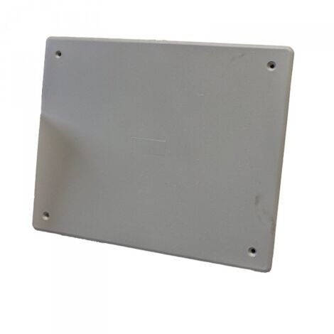 Coperchio per cassette di derivazione da incasso, 196x152 mm, ideale per protezione e copertura di impianti elettrici, PT06