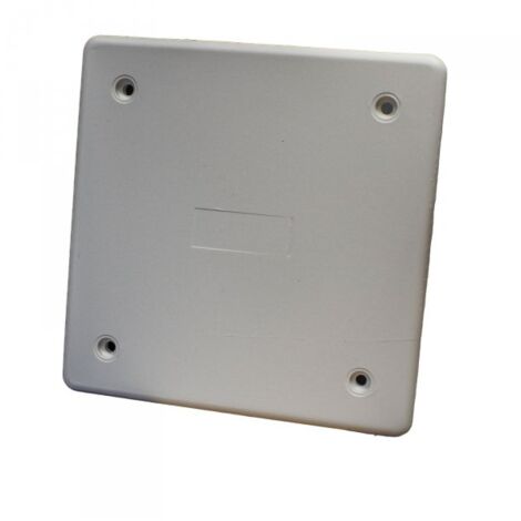 Coperchio per cassette di derivazione da incasso, 92x92 mm, ideale per protezione e copertura di impianti elettrici, PT01