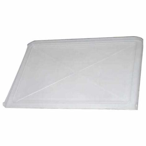 Coperchio per cesta contenitore pane da 75 litri bianca