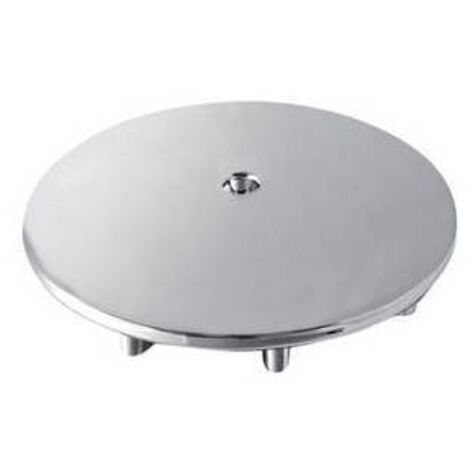 COPERCHIO RIVESTITO IN ACCIAIO INOX PER DOCCIONE Diam. 120 BONOM