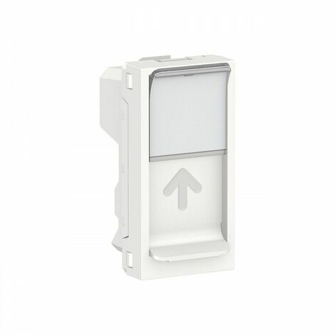 Coperchio RJ45 1 modulo Polar Keystone SCHNEIDER NU946018