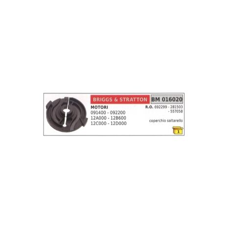 Coperchio saltarello avviamento BRIGGS & STRATTON motore rasaerba 091400