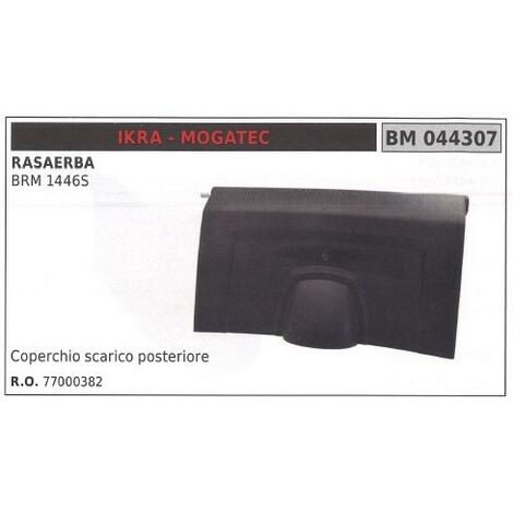 Coperchio scarico posteriore IKRA rasaerba tosaerba tagliaerba BRM 1446S 044307